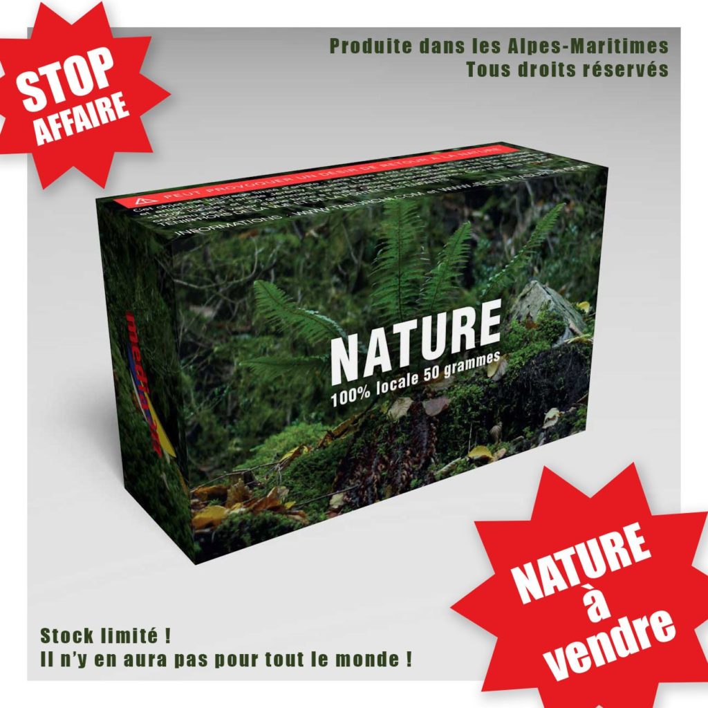 Les Boites de NATURE sont en vente !