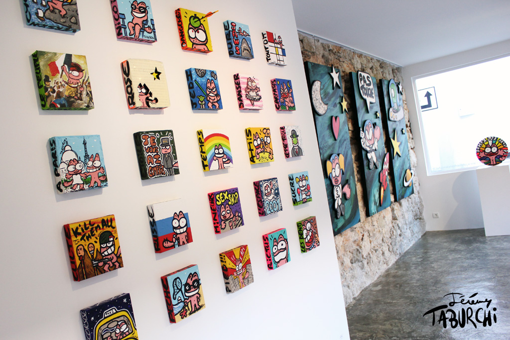 Exposition Atelier Franck Michel, Nice, 2014