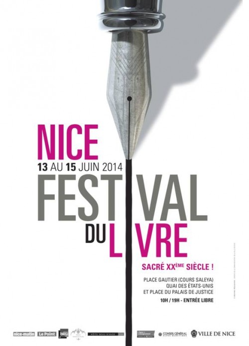 Participation au Festival du Livre de Nice 2014