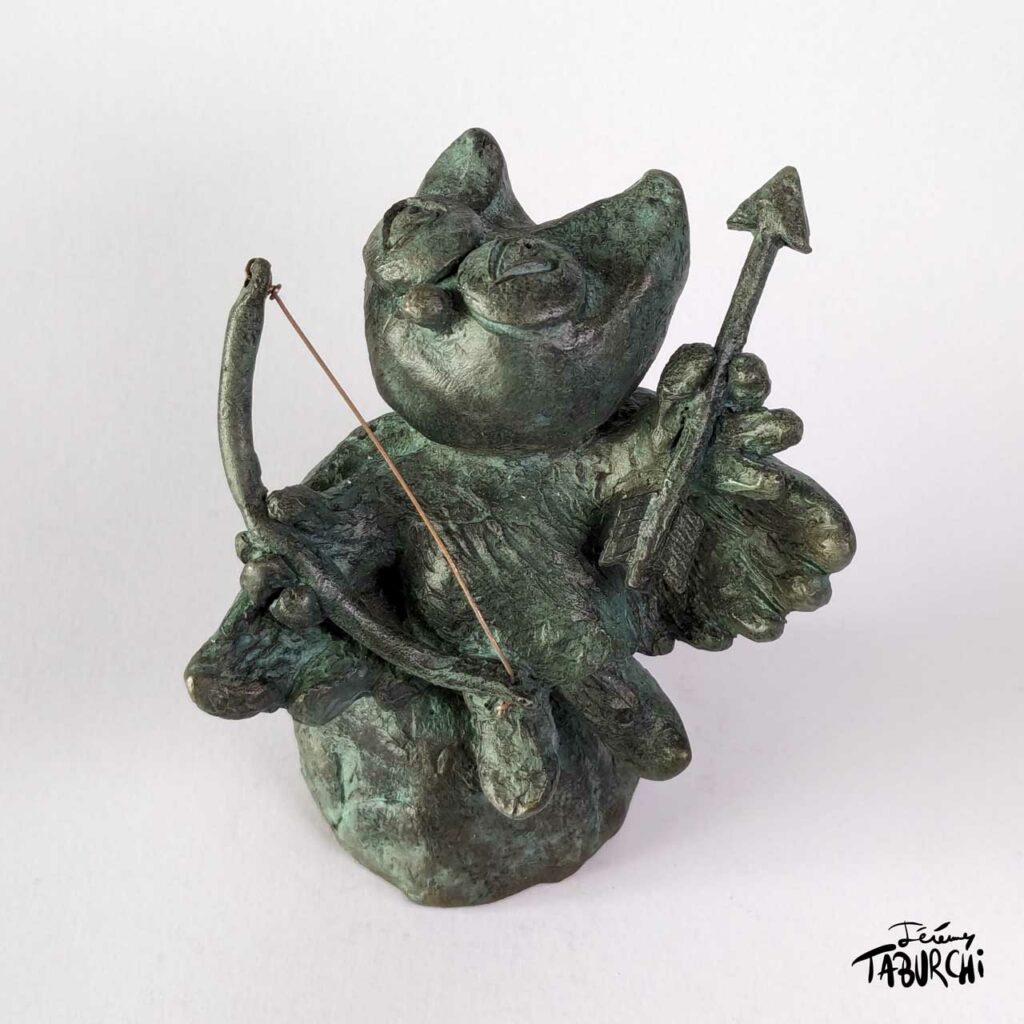 Le Chupidon, un petit Cupidon en bronze