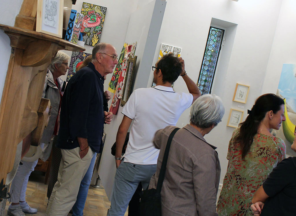 Exposition Galerie de la Chapelle, La Brigue, 2017 — IMG_2007