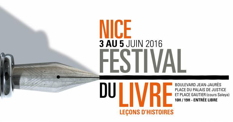 Participation au Festival du Livre de Nice 2016