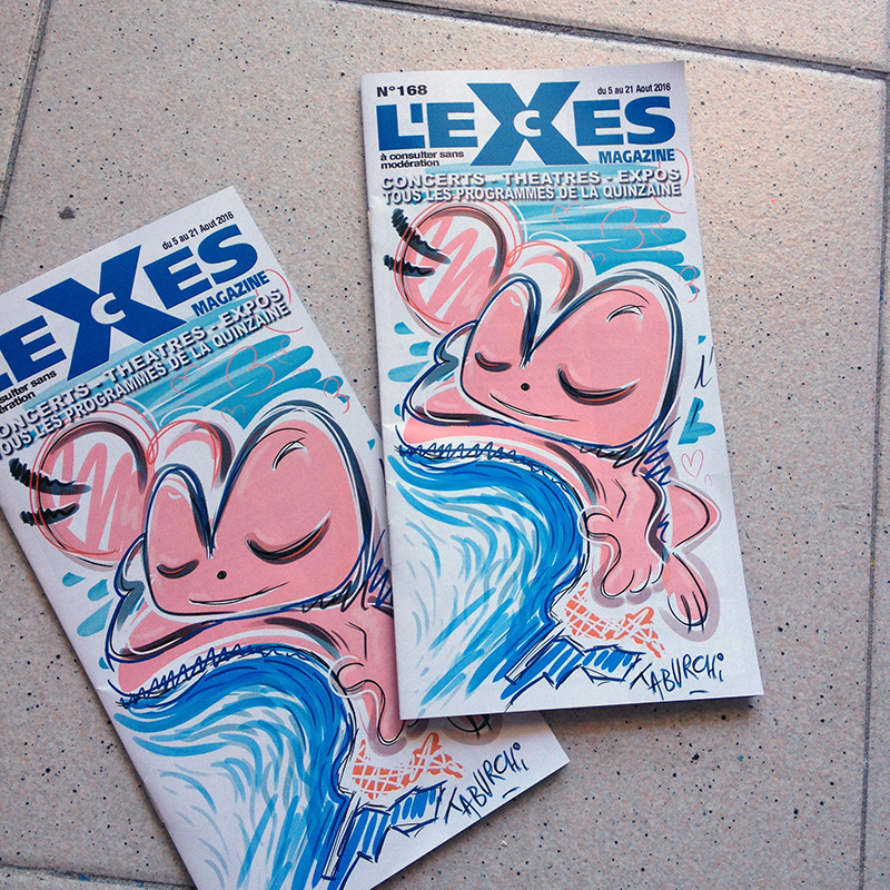 Le Chat Rose illustre l’Excès Mag N°168