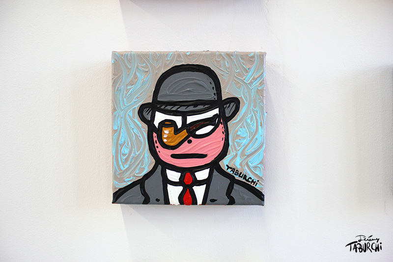 « Ceci n'est pas une pipe », le Chat Rose façon Magritte