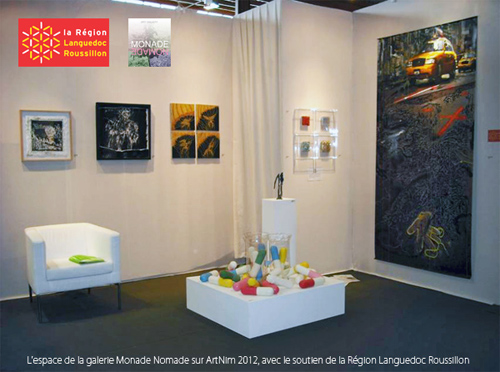 Participation à ArtNim’2012 avec la galerie Monade Nomade