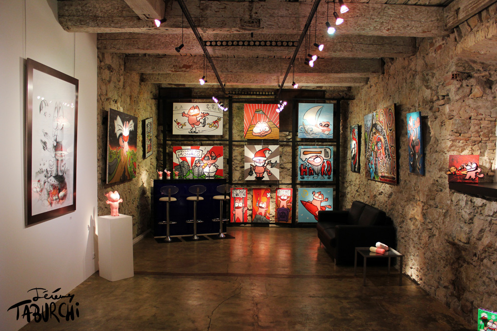 Exposition Atelier Franck Michel, Nice, 2014 — IMG_7141