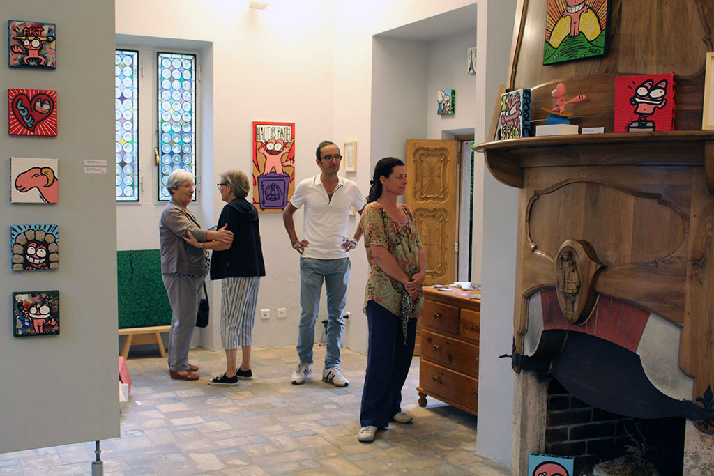 Exposition Galerie de la Chapelle, La Brigue, 2017 — IMG_1998