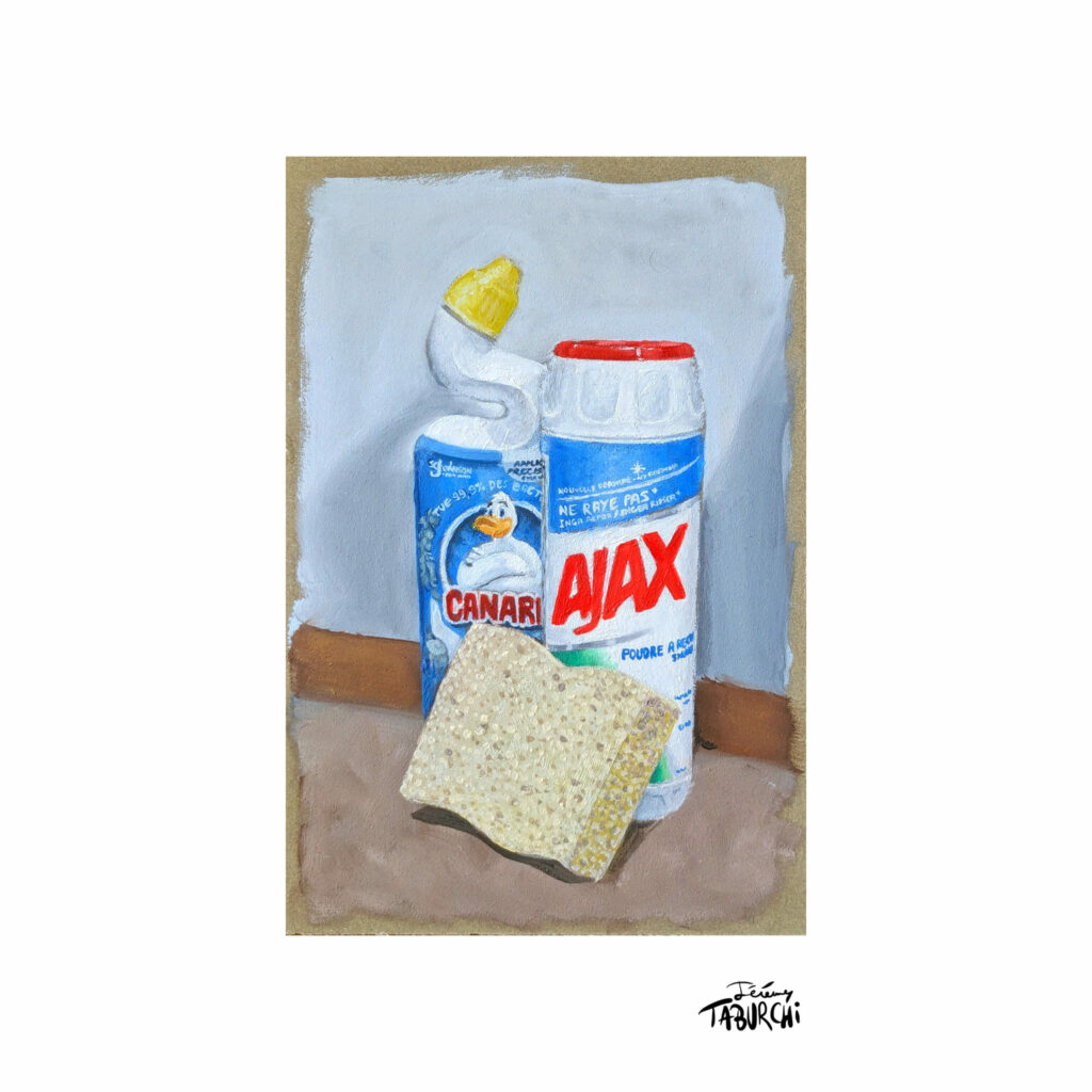 Une nature morte ménagère