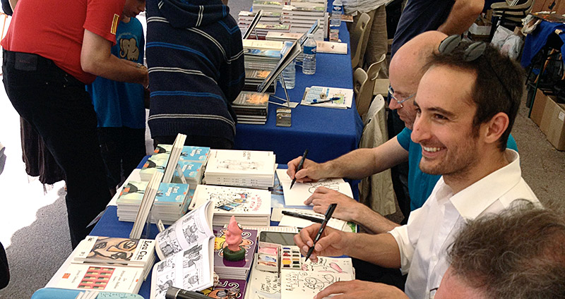 Festival du Livre de Nice © photo Baie des Anges éditions.