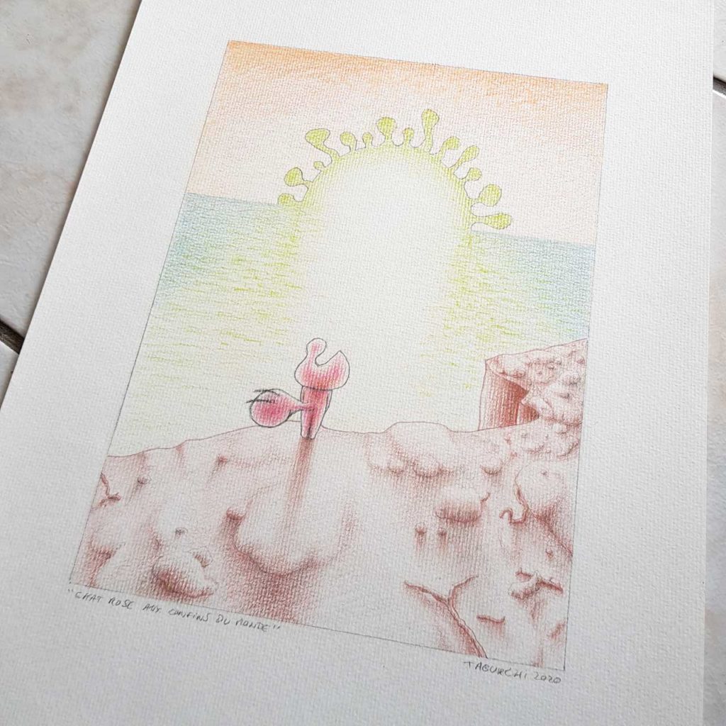 Un dessin réalisé pendant le confinement