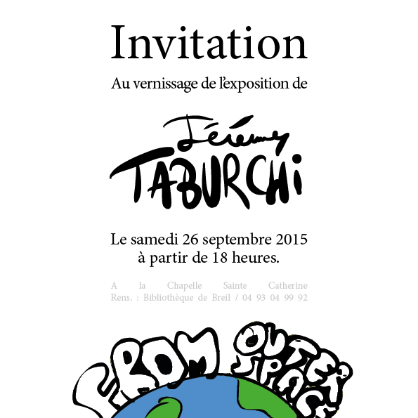 Vernissage de l’exposition « From Outer Space »