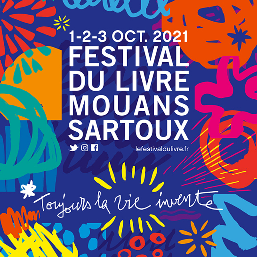 Participation au Festival du Livre de Mouans-Sartoux
