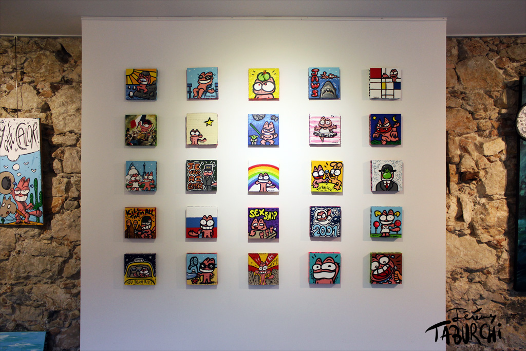 Exposition Atelier Franck Michel, Nice, 2014 — IMG_7085