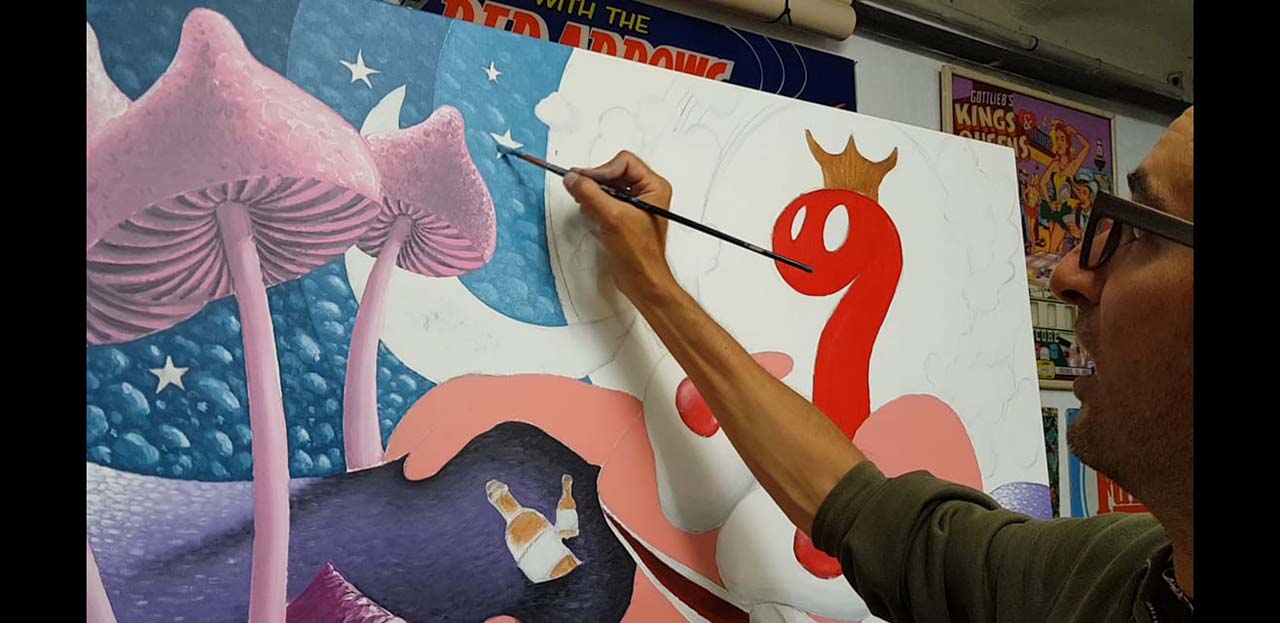A propos de peinture…