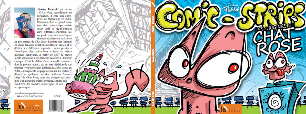 Comic Strips les Origines du Chat Rose