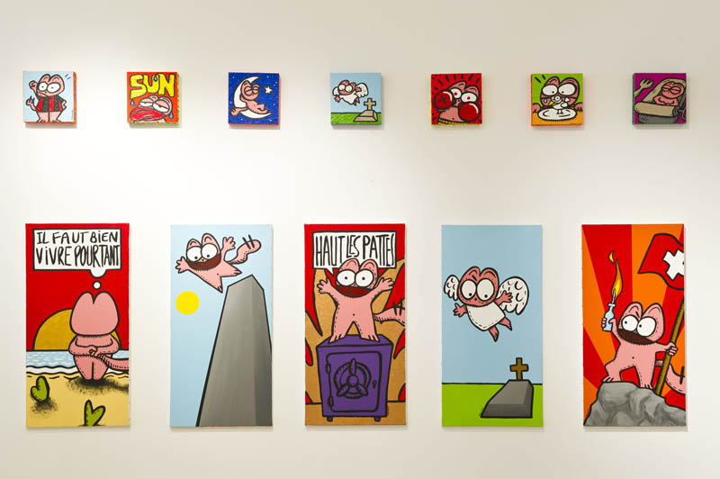 Exposition Cat Of Liberty, Galerie Ferrero, 2011 — Lagarde_3