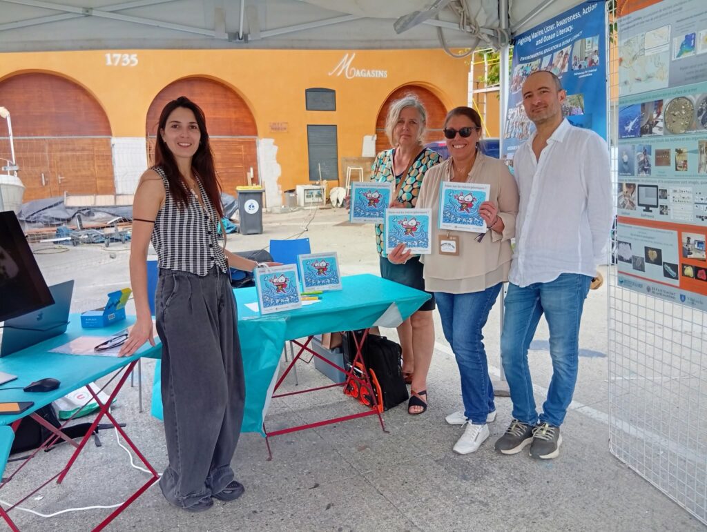 Participation à Sciences-sur-Mer avec OMNIS Éditions et le CNRS