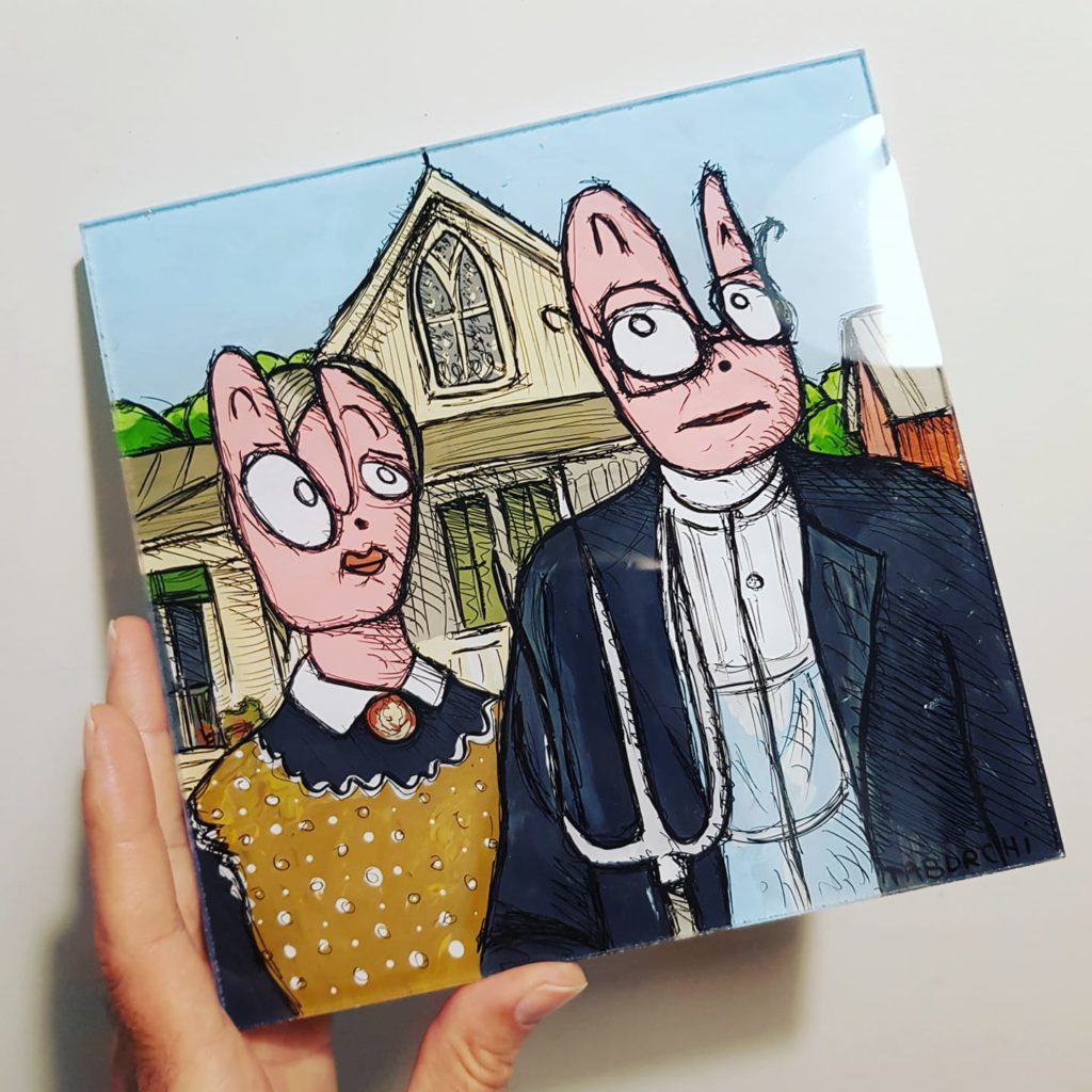 American Gothic by le Chat Rose