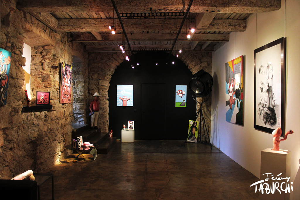 Exposition Atelier Franck Michel, Nice, 2014 — IMG_7134