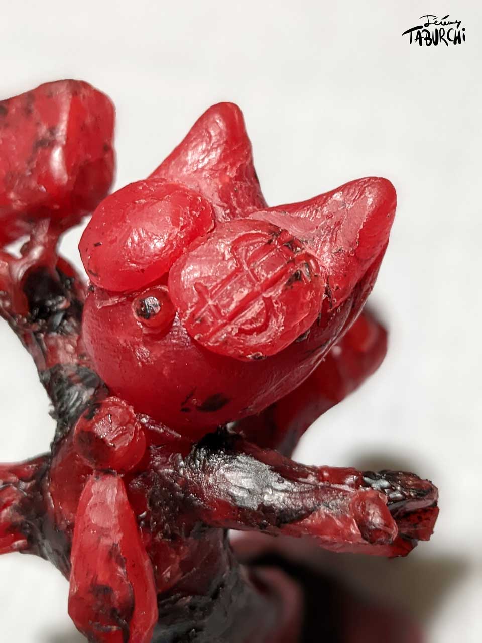 Business Cat, la prochaine figurine en bronze du Chat Rose