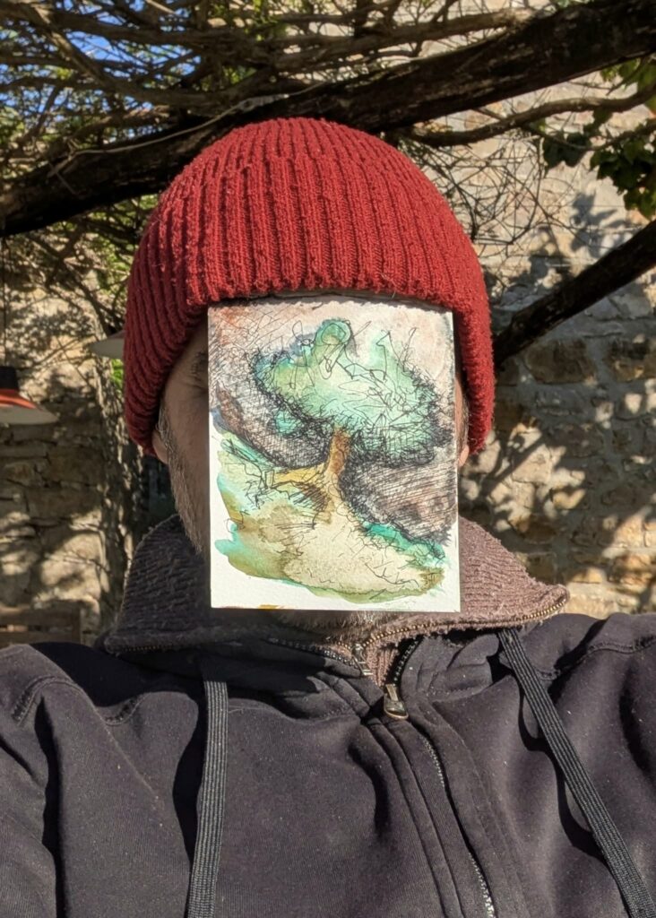 Réalisation de premières aquarelles naturalistes, ainsi que de portraits