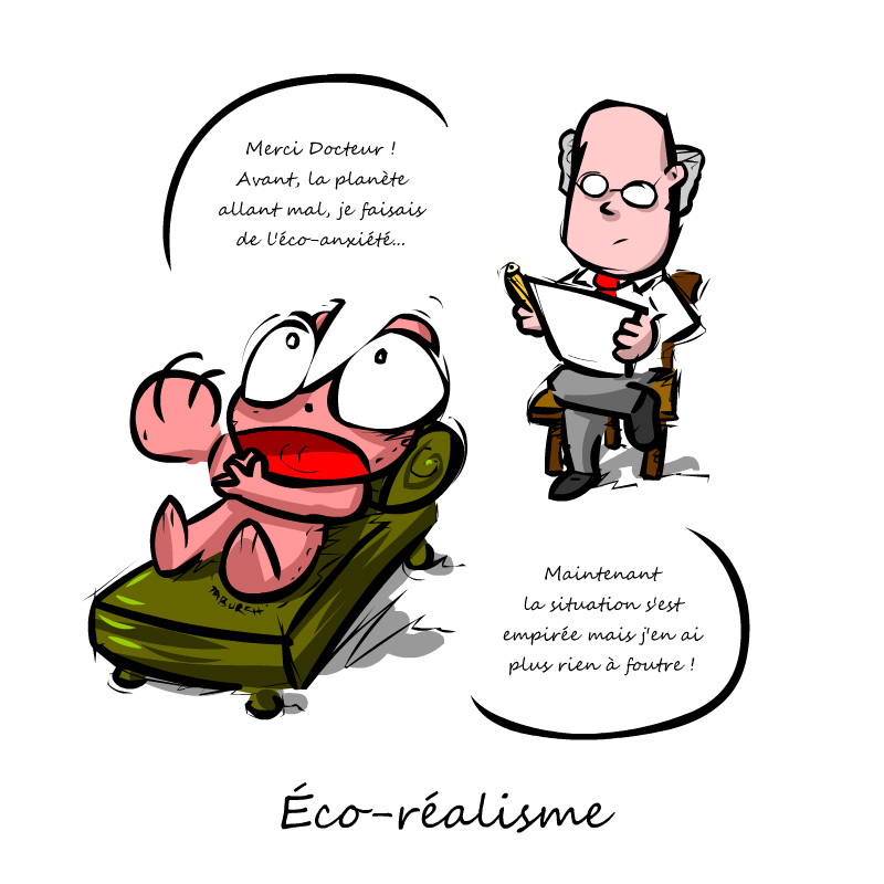 Dessins et caricatures : le thème de l’éco-anxiété