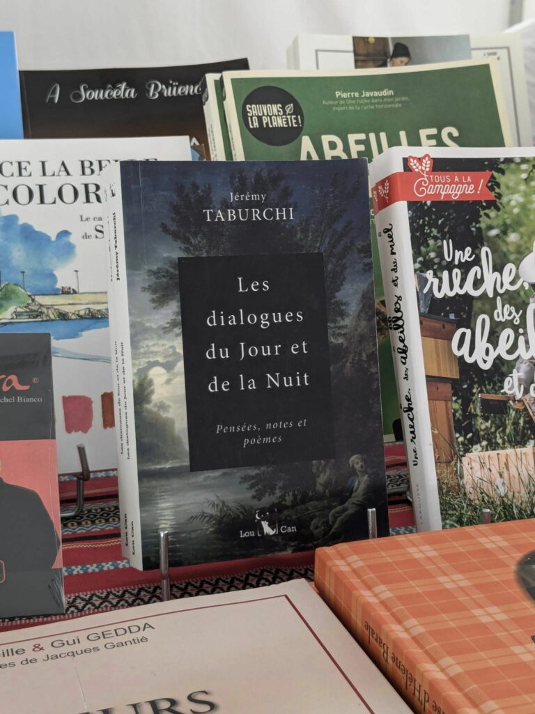 Présentation de mon dernier livre lors du Festival Art et Littérature de la Brigue