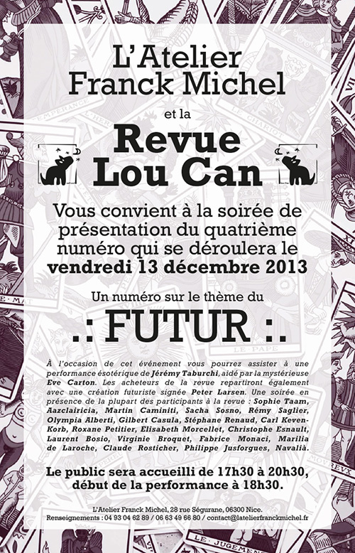 Performance de Jérémy Taburchi dans le cadre de la sortie du Lou Can 4