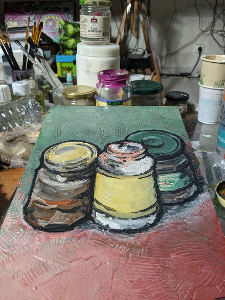 Une nouvelle peinture à l’huile