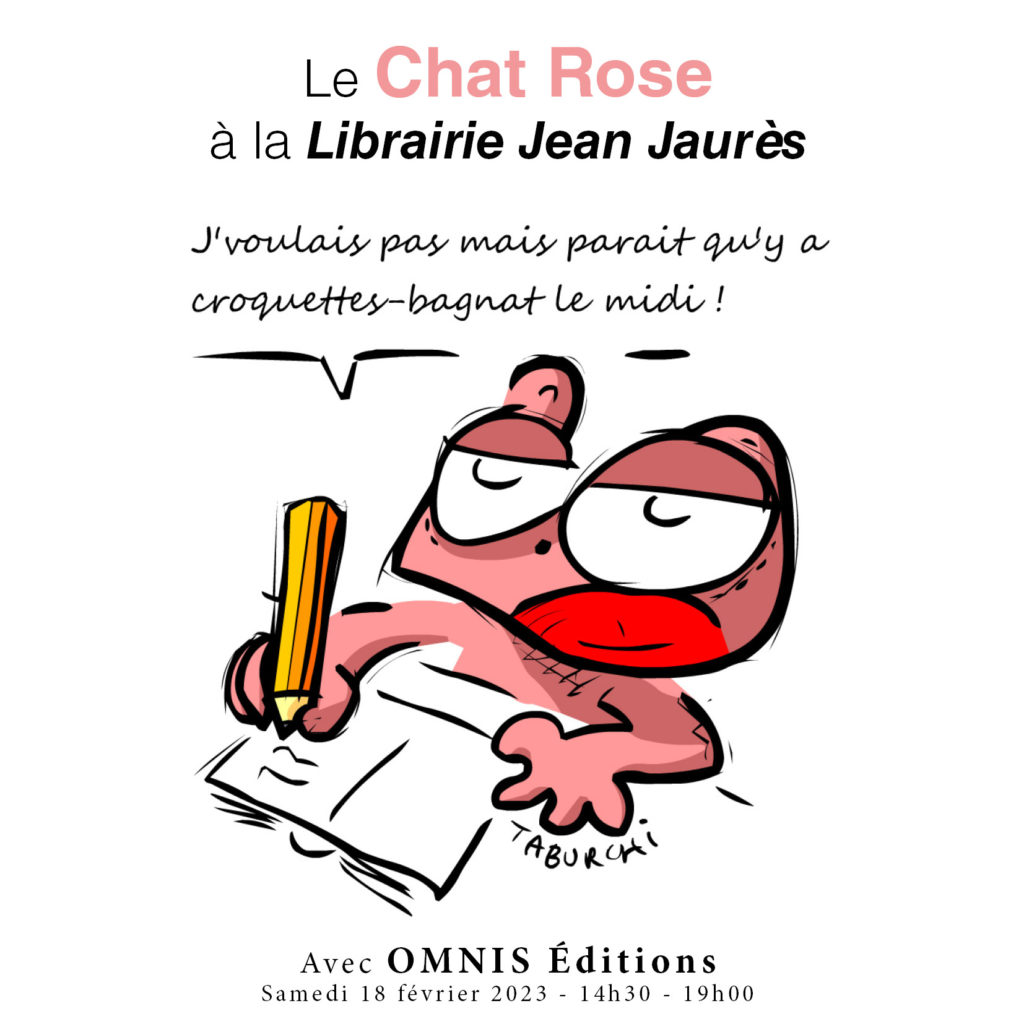 Dédicace à la Librairie Jean Jaurès à Nice