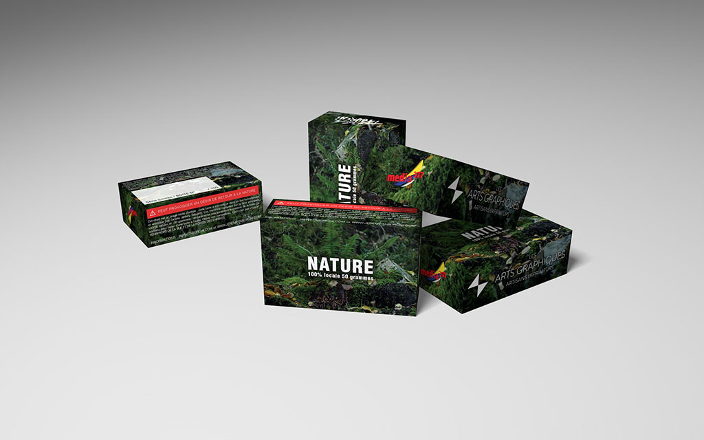 Les boites de « Nature 100% locale 50 grammes » arrivent bientôt !