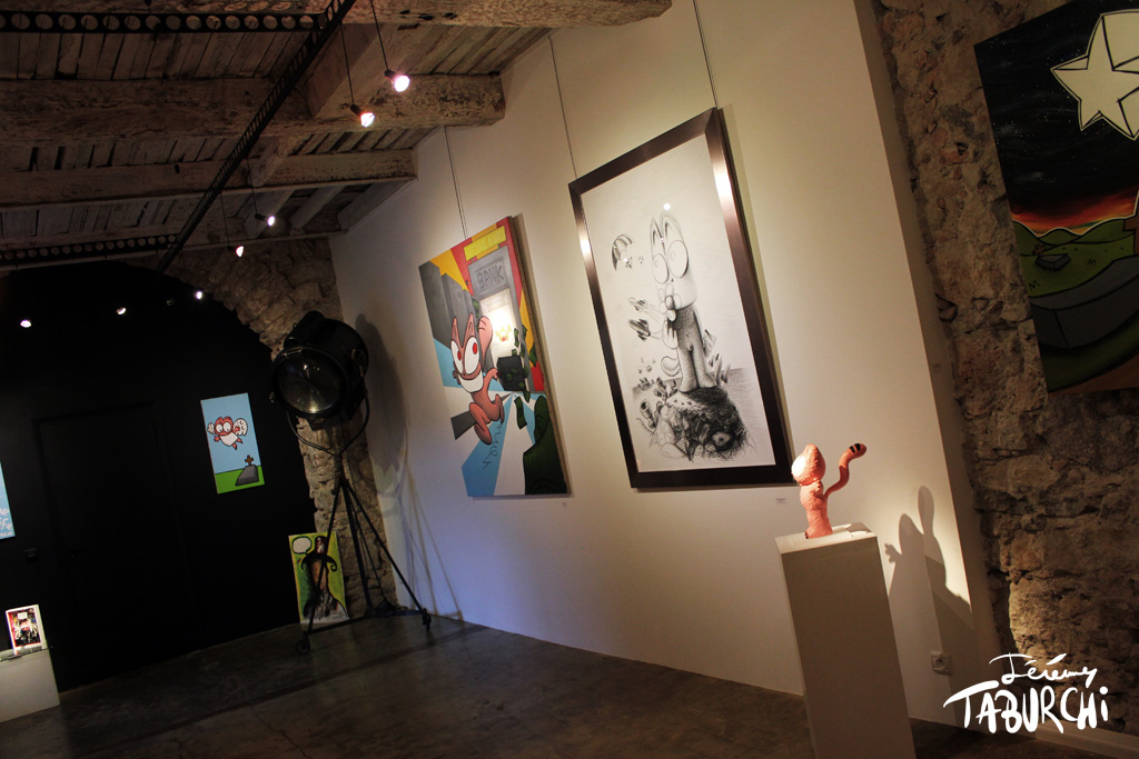 Exposition Atelier Franck Michel, Nice, 2014 — IMG_7133