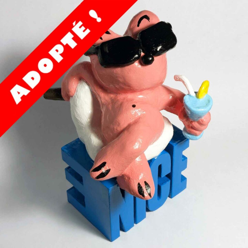 Une première sculpture Cocktail a été adoptée !