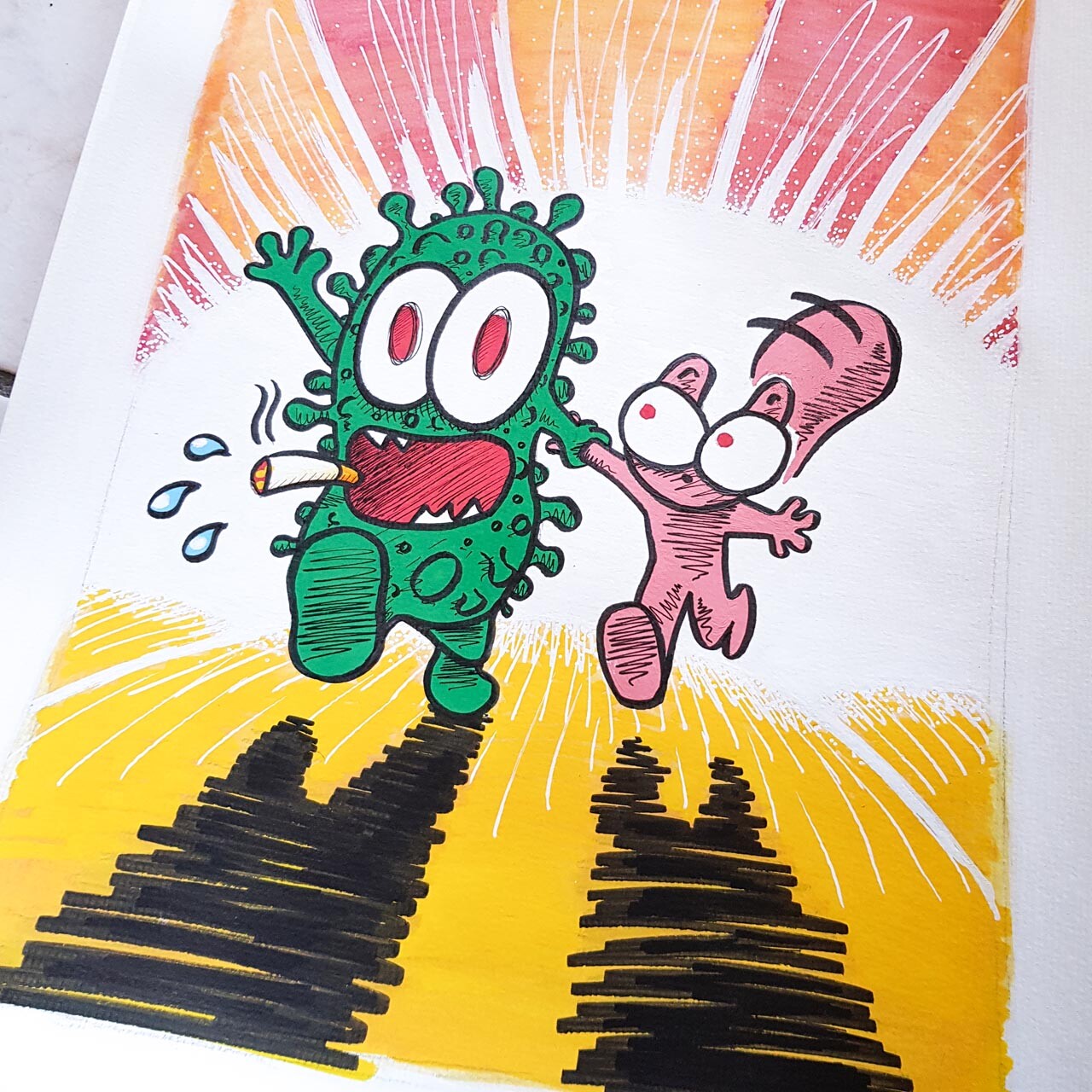 Vivre avec le virus