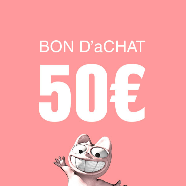 Bon d’achat de 50€ pour soi ou à offrir
