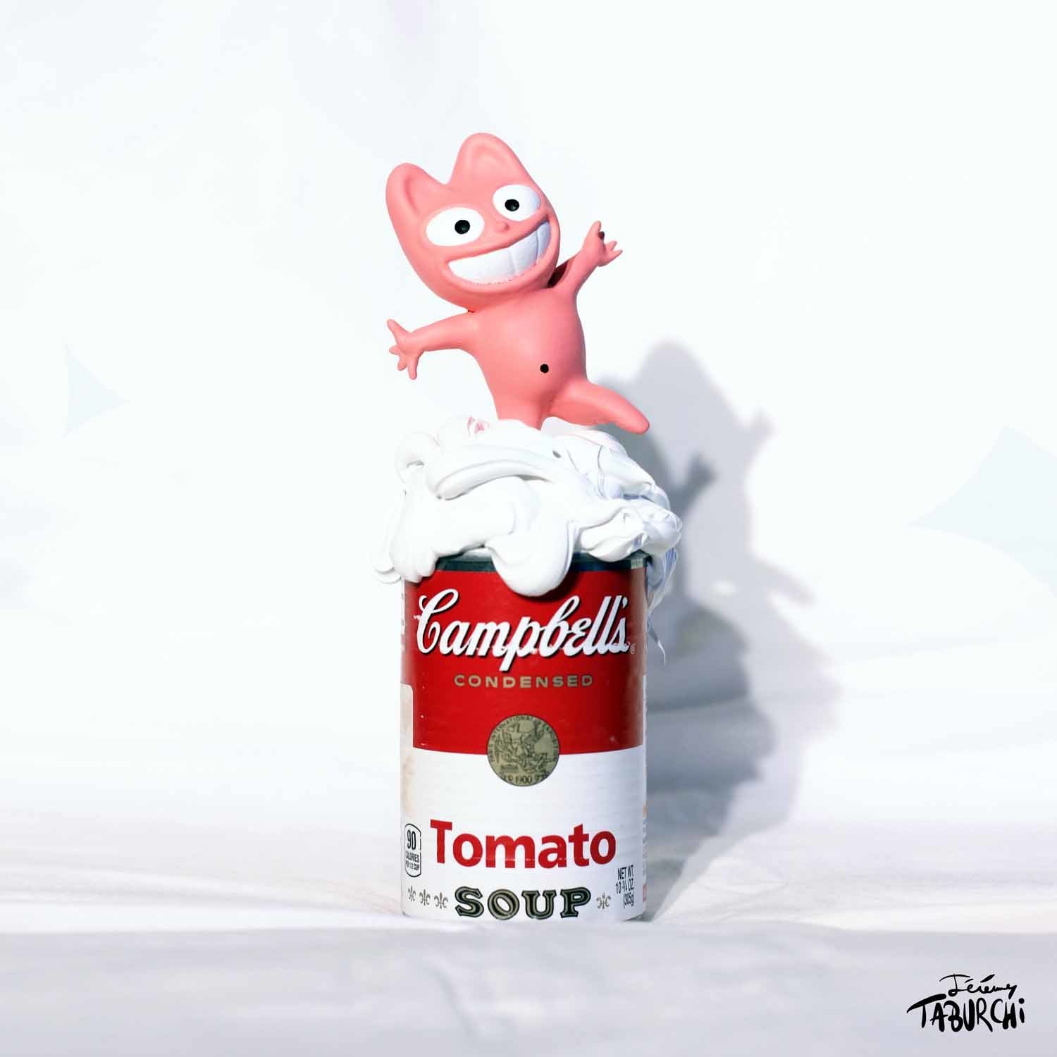 « Happy » Campbells’Soup 3D