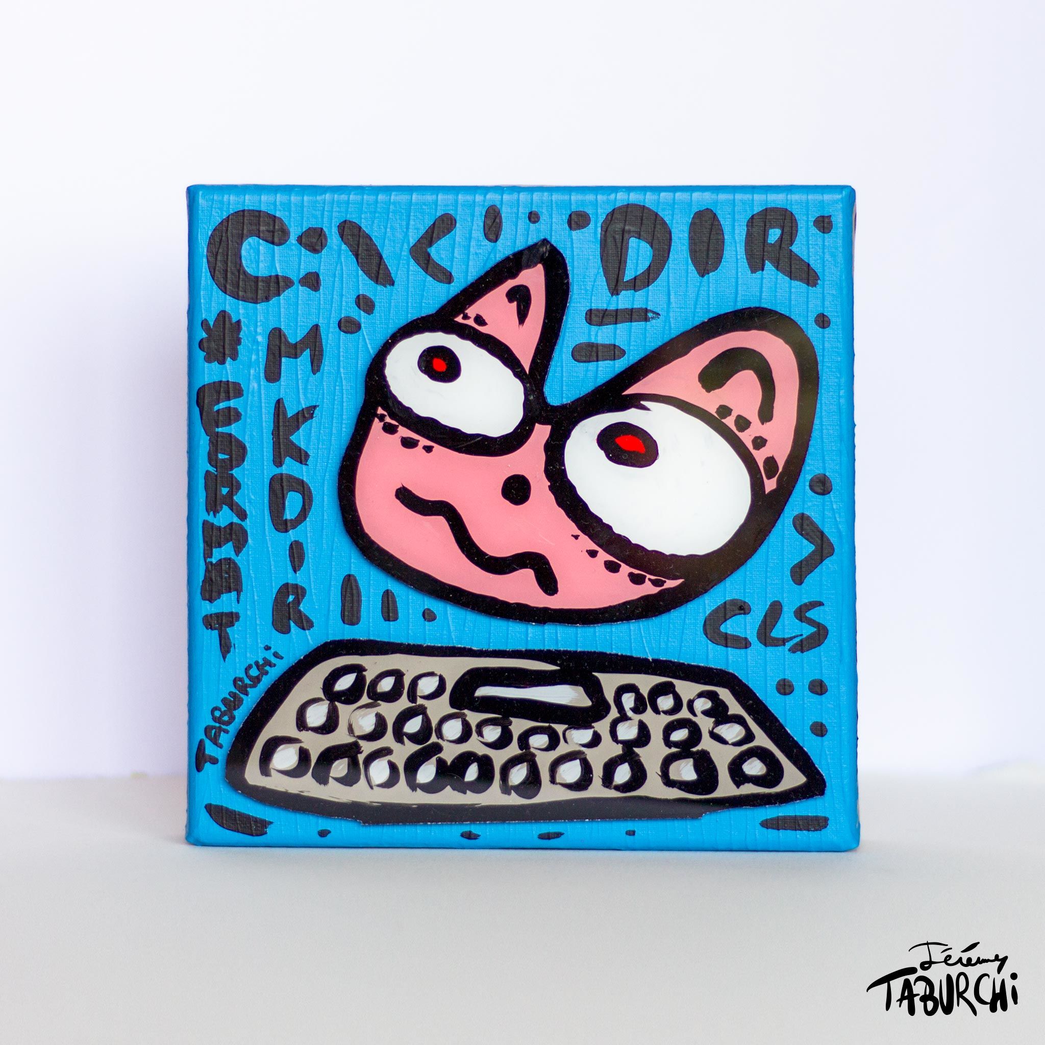 Le Chat Rose et les ordinateurs